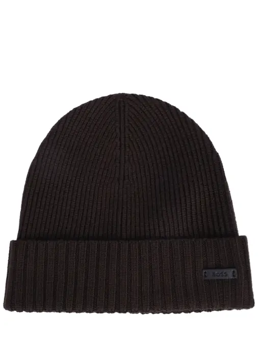 Шапка шерстяная BOSS