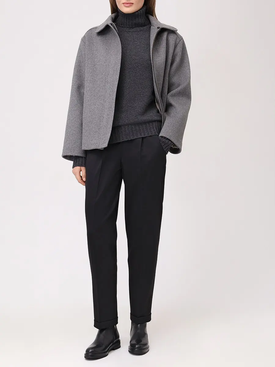 Брюки шерстяные