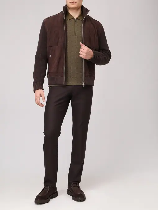 Поло хлопковое BOSS