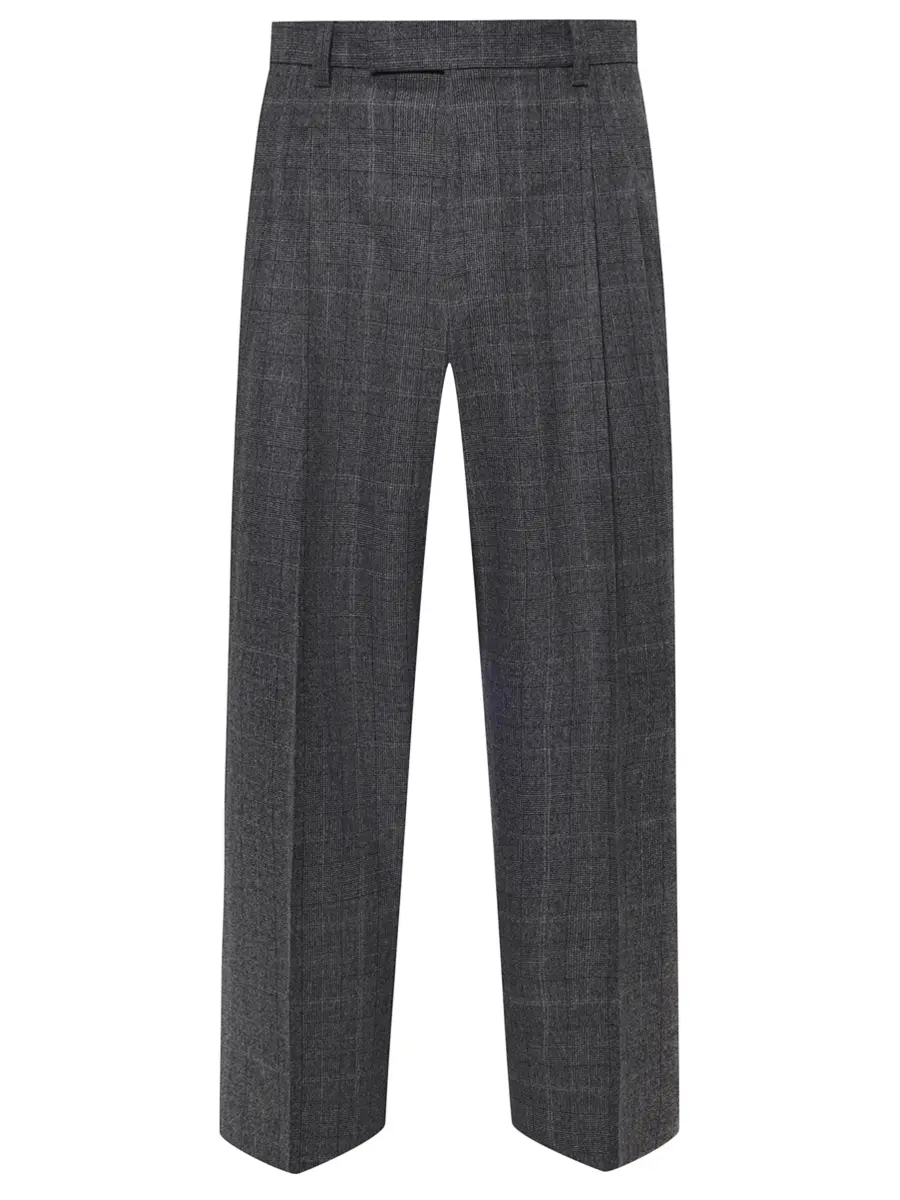 Брюки Relaxed Fit шерстяные