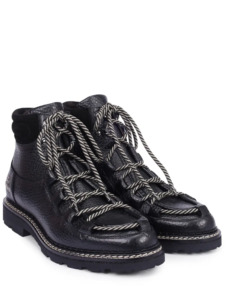 Ботинки кожаные