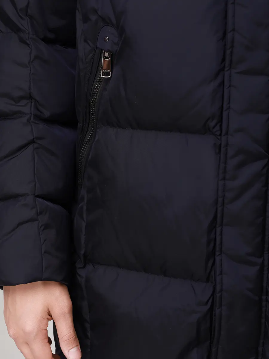 Пуховик удлиненный