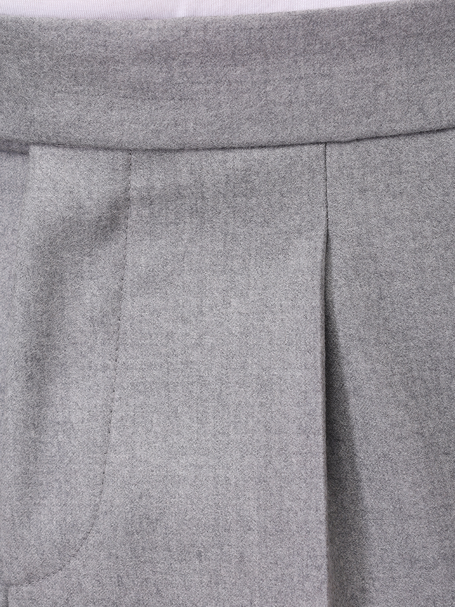 Брюки Relaxed Fit шерстяные