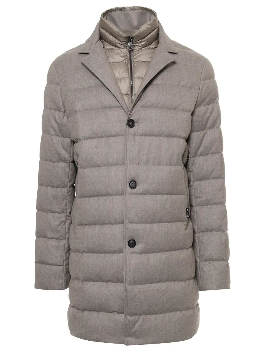 Пуховик стеганый