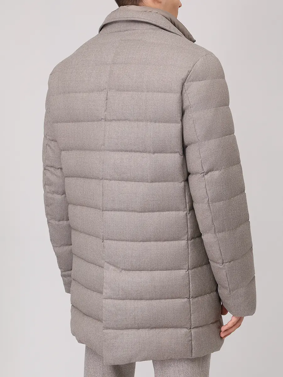 Пуховик стеганый