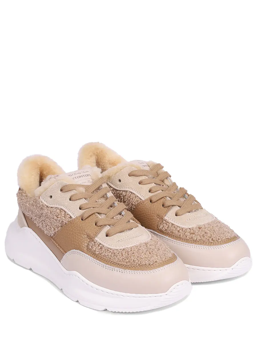 Кроссовки комбинированные на меху