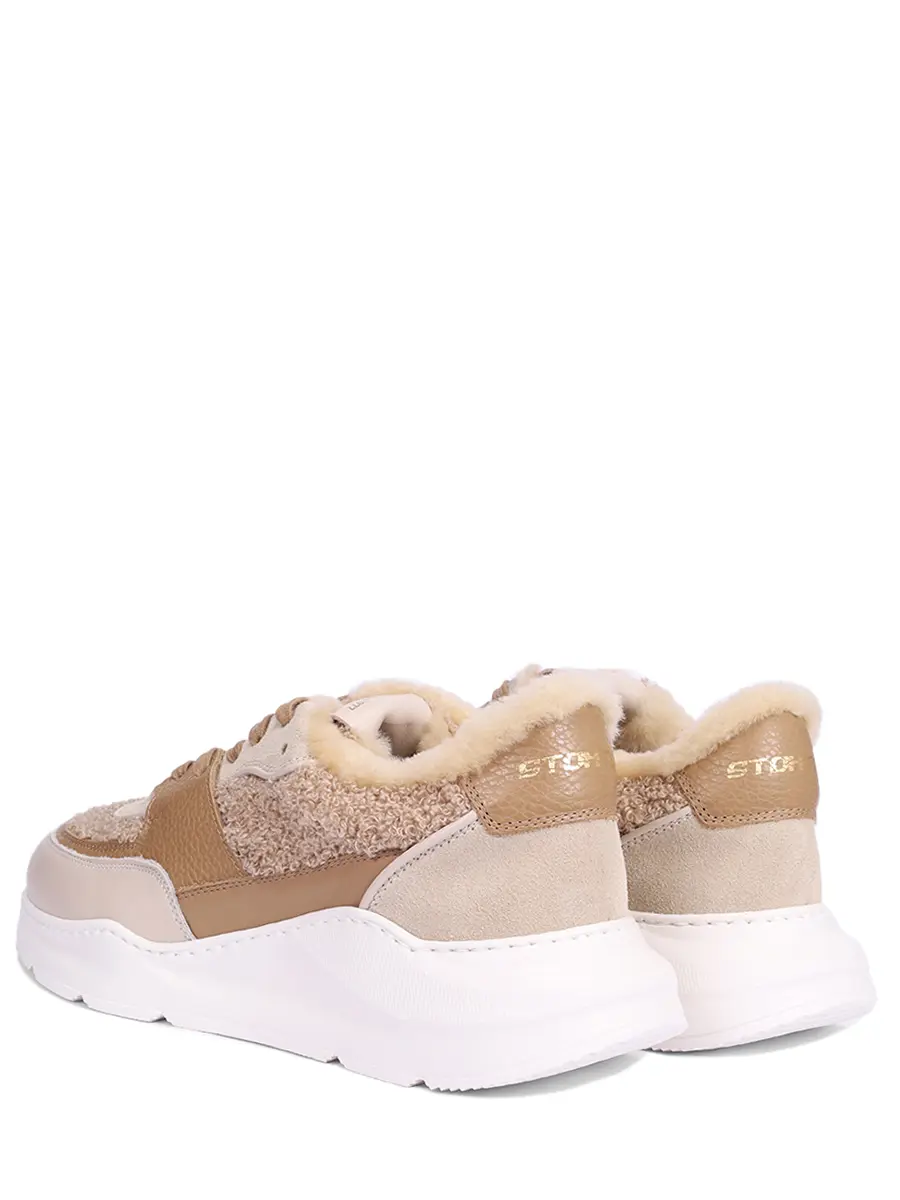 Кроссовки комбинированные на меху