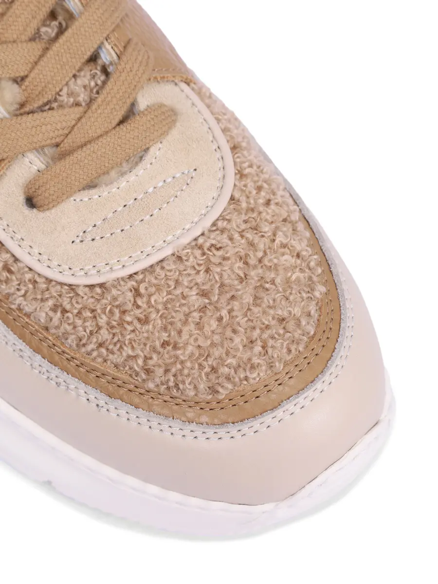 Кроссовки комбинированные на меху