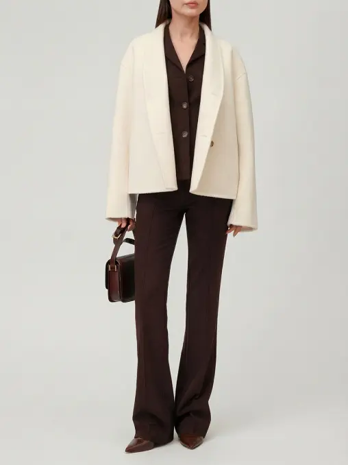 Полупальто шерстяное Meyer LOULOU DE SAISON