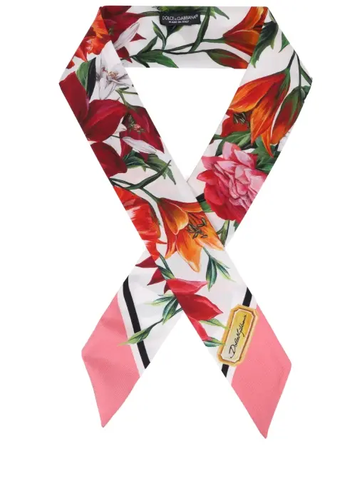 Твилли шелковое DOLCE & GABBANA