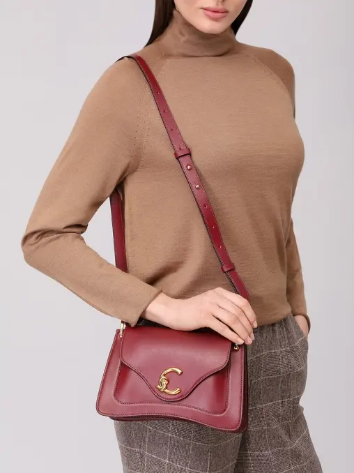 Сумка кожаная C-Me COCCINELLE