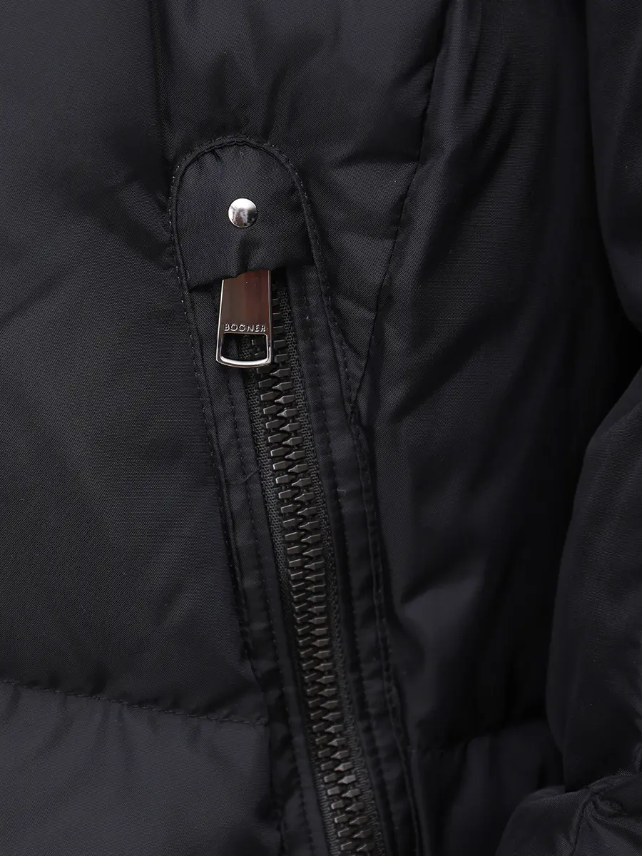 Пуховик удлиненный