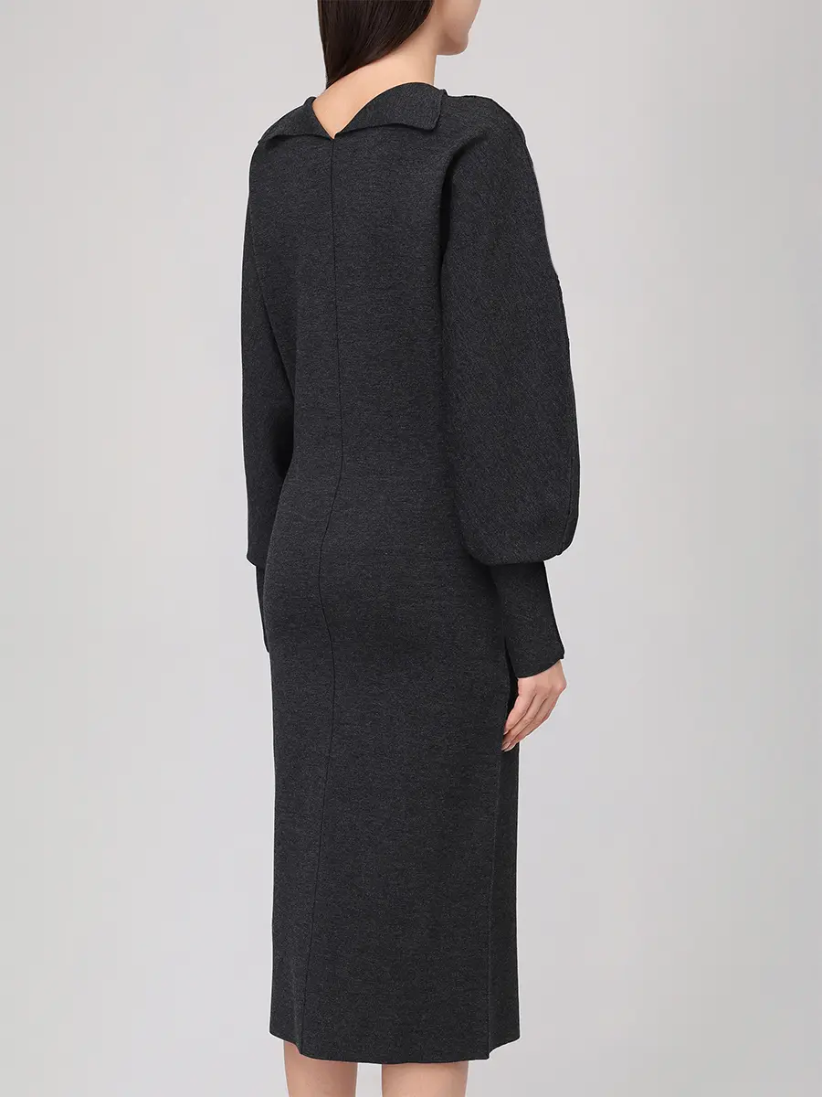 Платье шерстяное