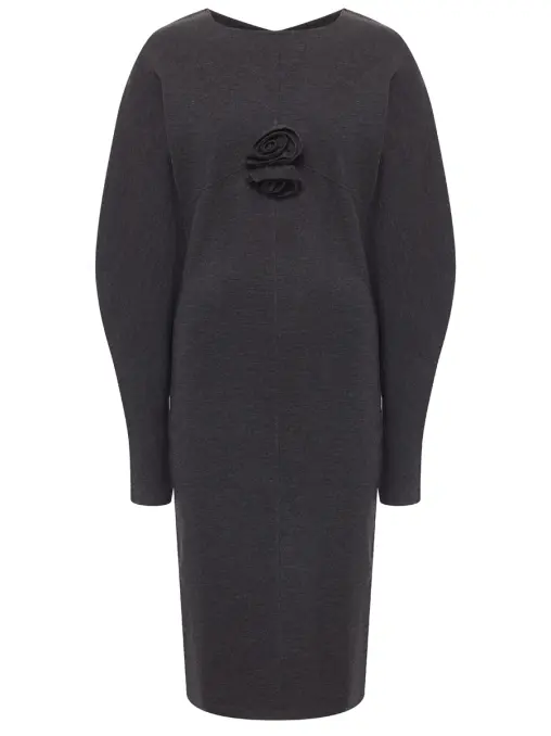 Платье шерстяное ALBERTA FERRETTI