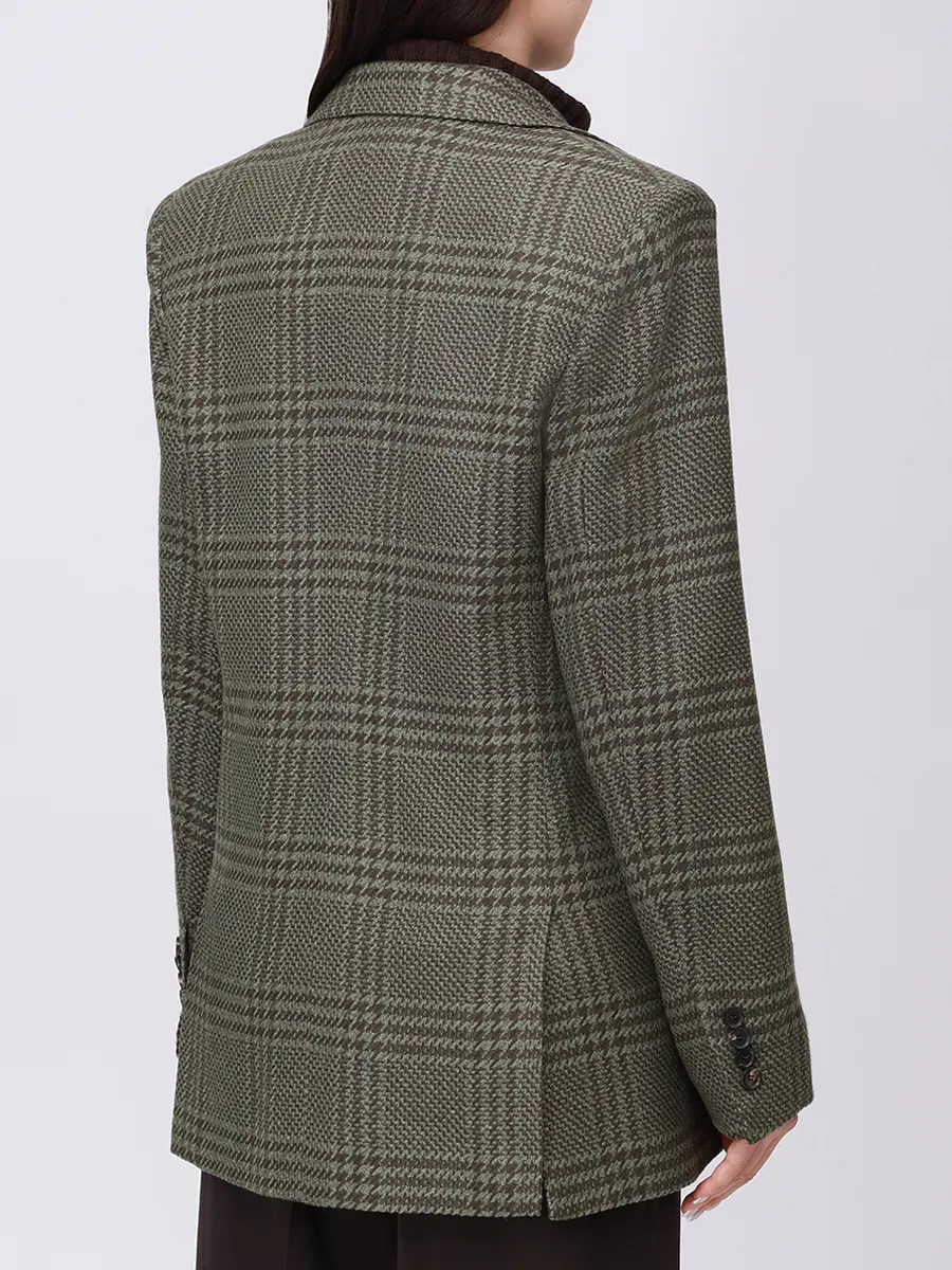 Пиджак в клетку