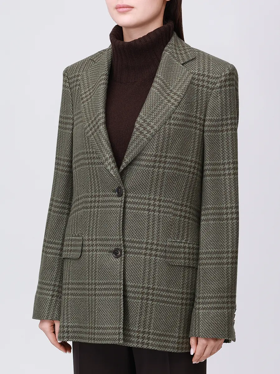 Пиджак в клетку