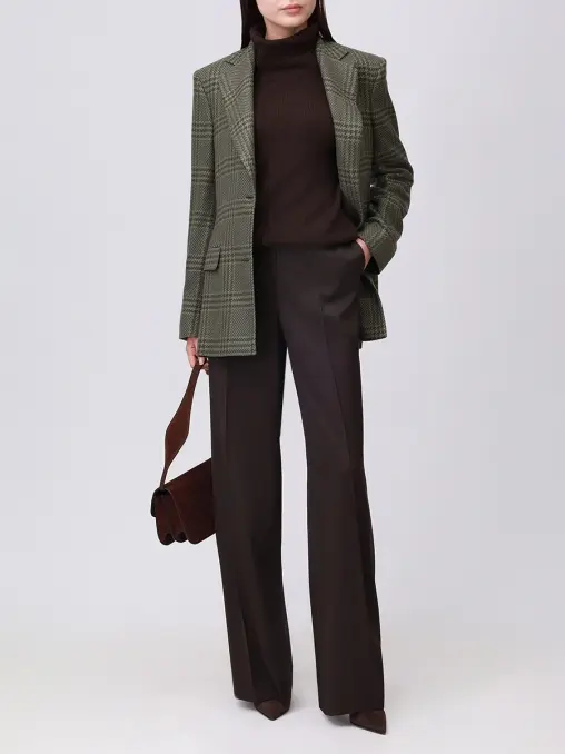 Пиджак в клетку KITON