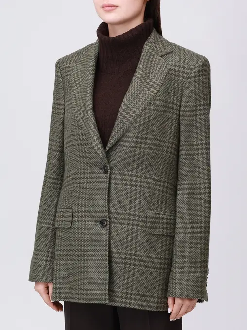 Пиджак в клетку KITON