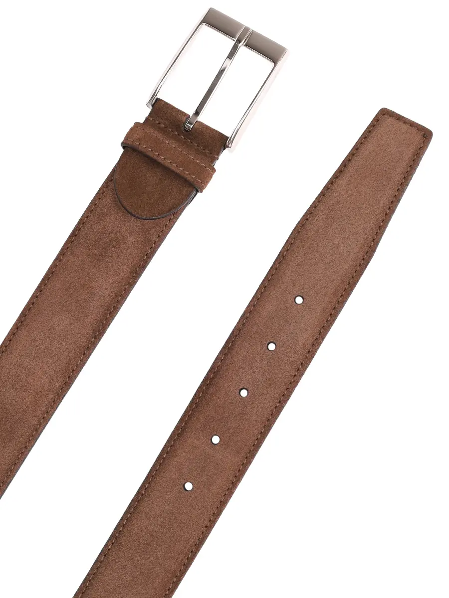 Ремень замшевый