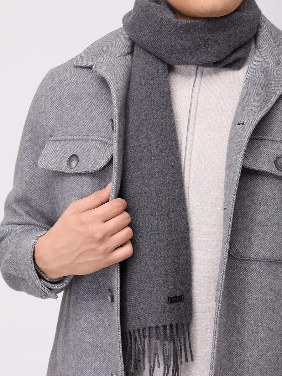Шарф шерстяной
