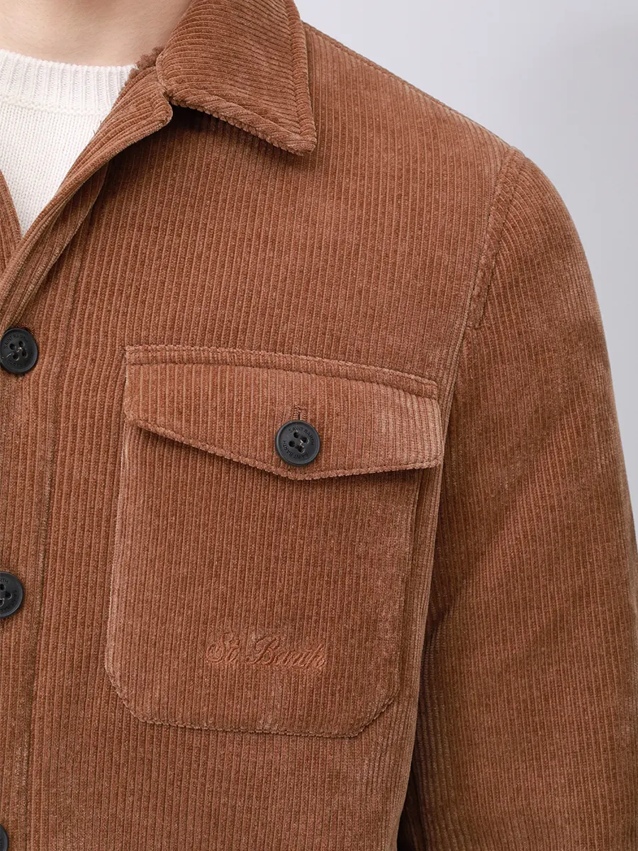 Куртка вельветовая на меху