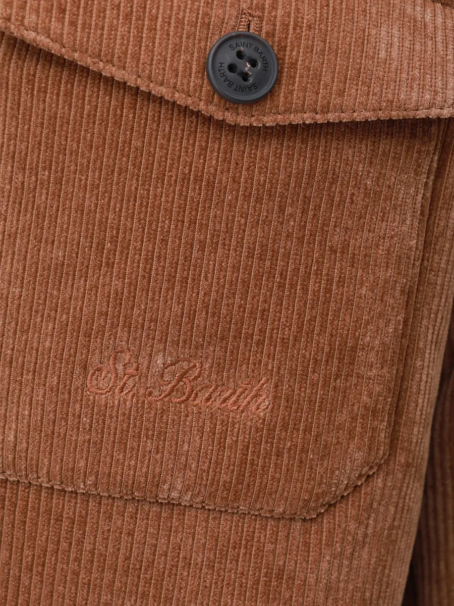 Куртка вельветовая на меху