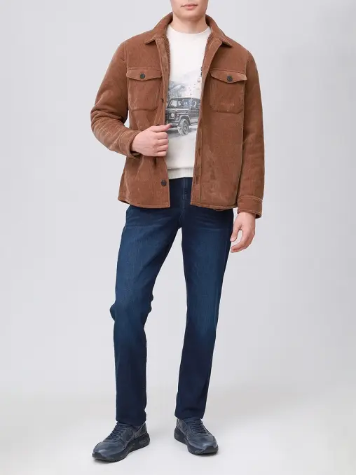 Куртка вельветовая на меху MC2 SAINT BARTH