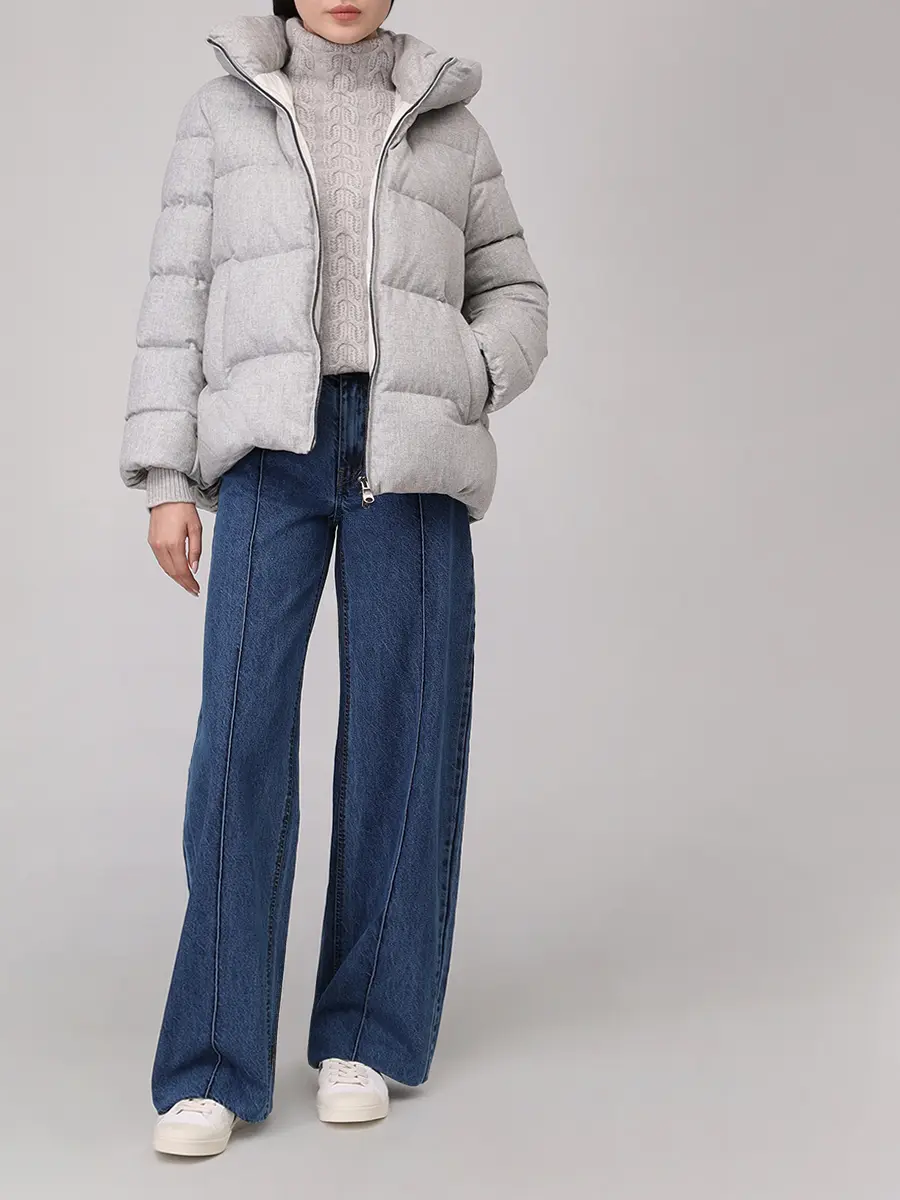 Пуховик стеганый