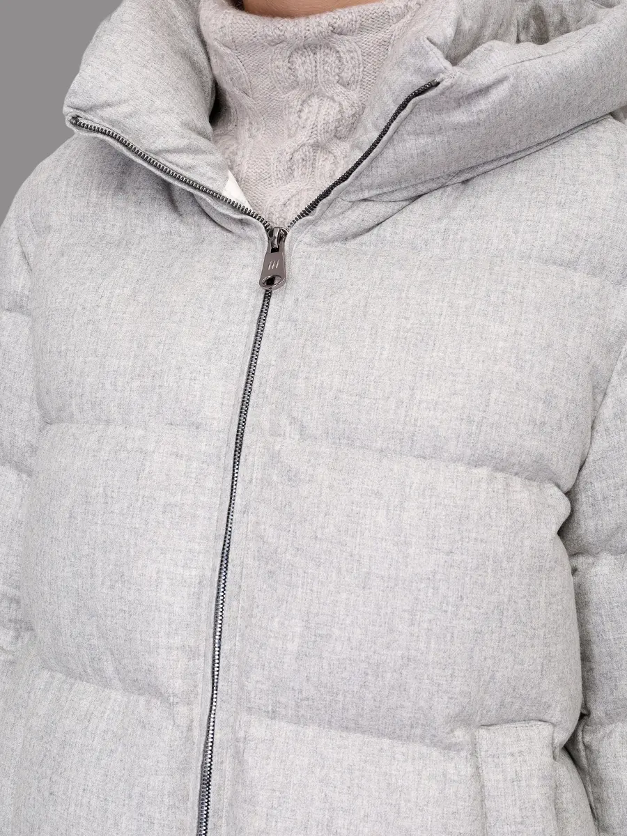 Пуховик стеганый