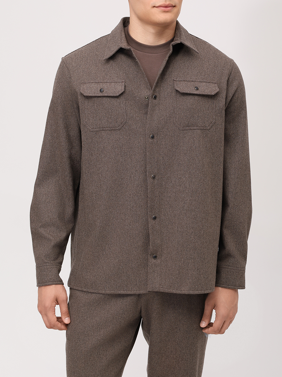 Рубашка Regular Fit шерстяная