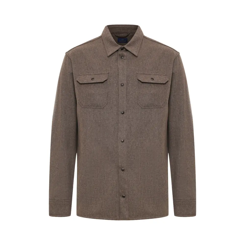 Рубашка Regular Fit шерстяная