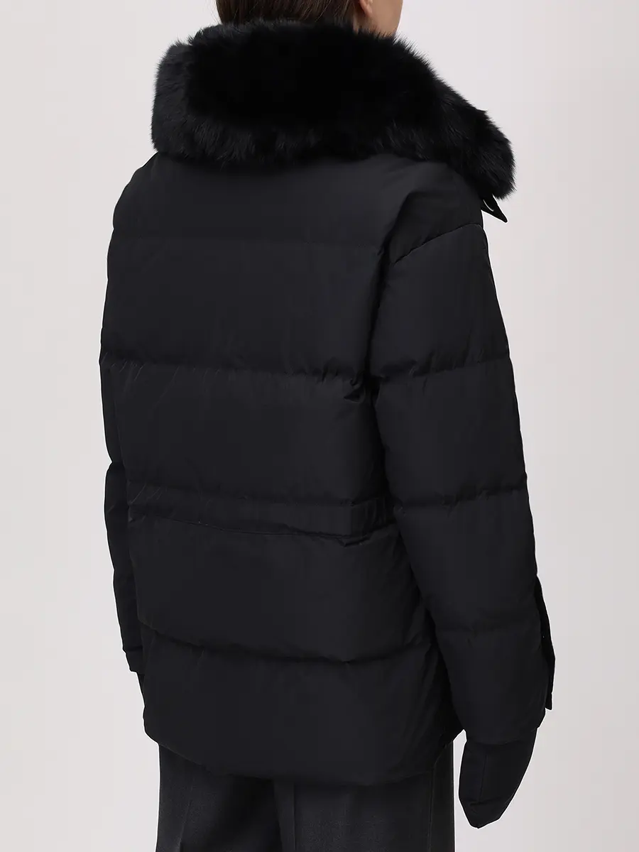 Пуховик стеганый