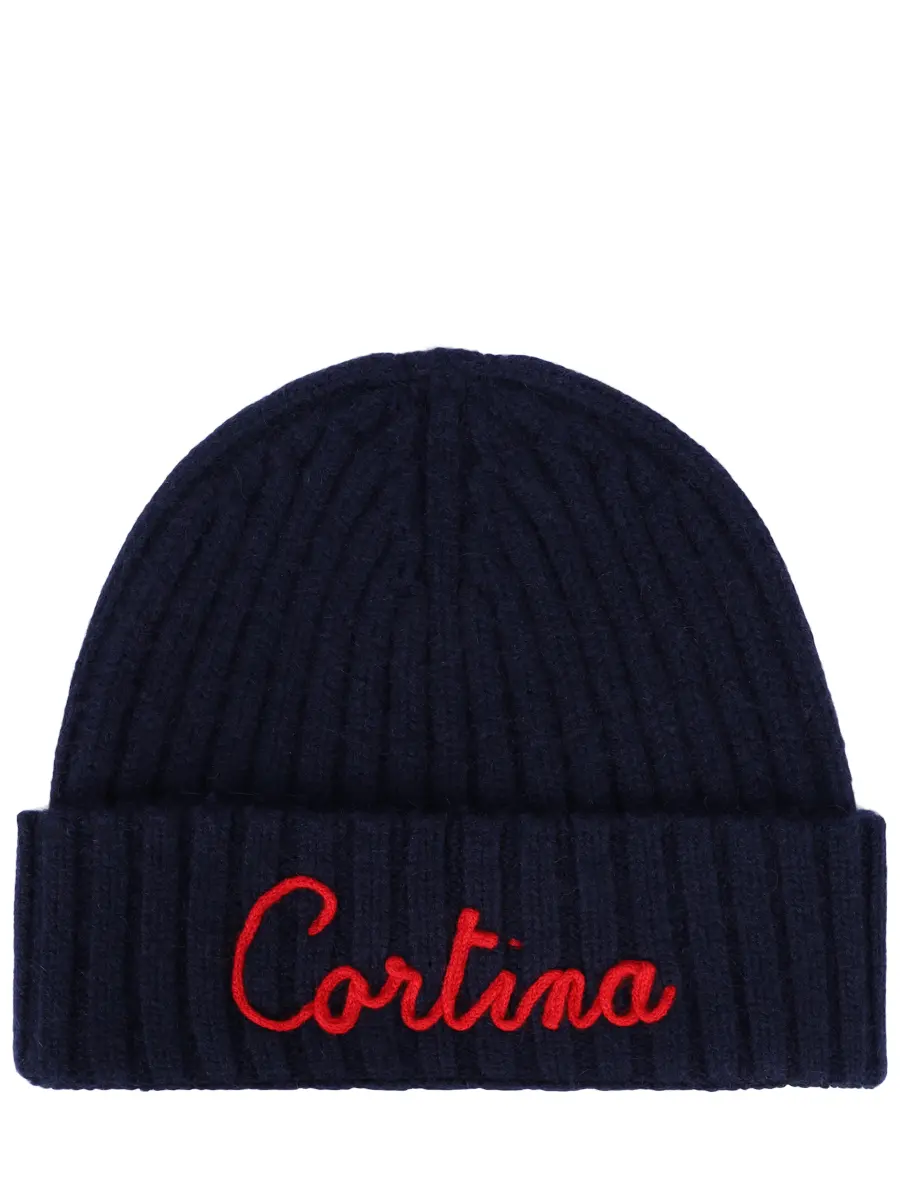 Шапка из шерсти и вискозы