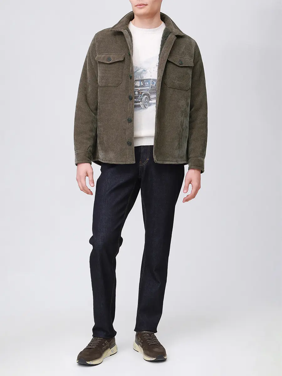 Куртка вельветовая на меху