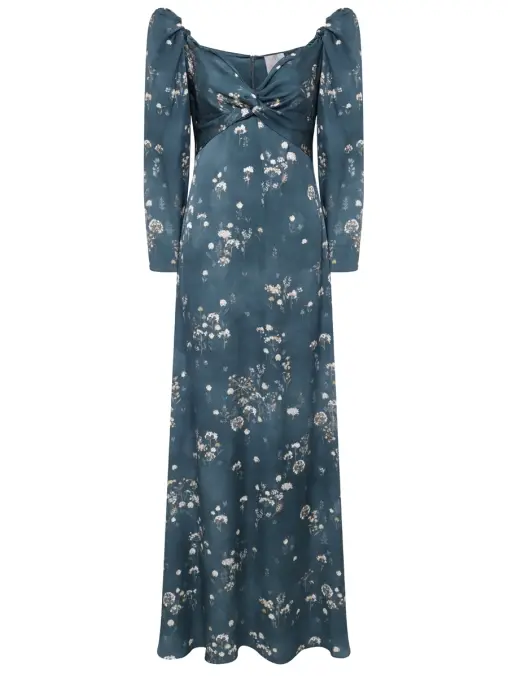 Платье шелковое OLOLOL