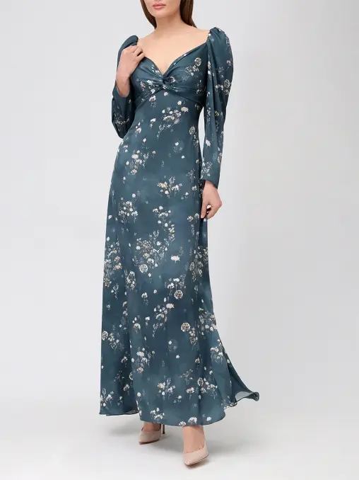 Платье шелковое OLOLOL