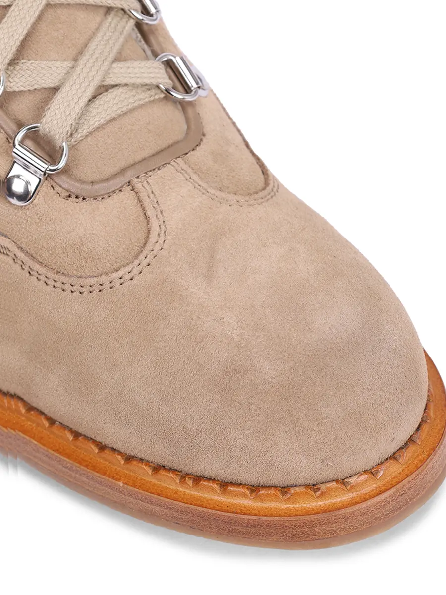 Ботинки замшевые на меху