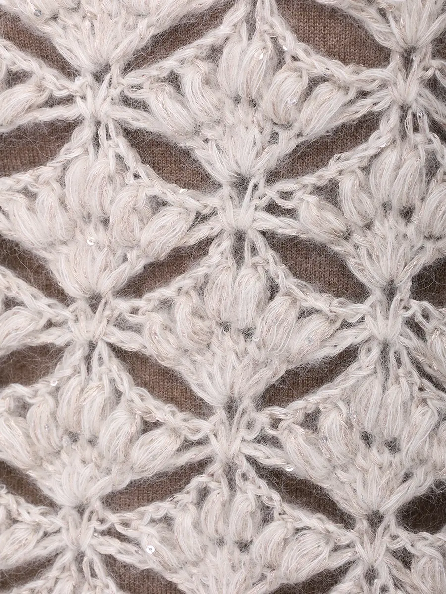 Жилет из мохера