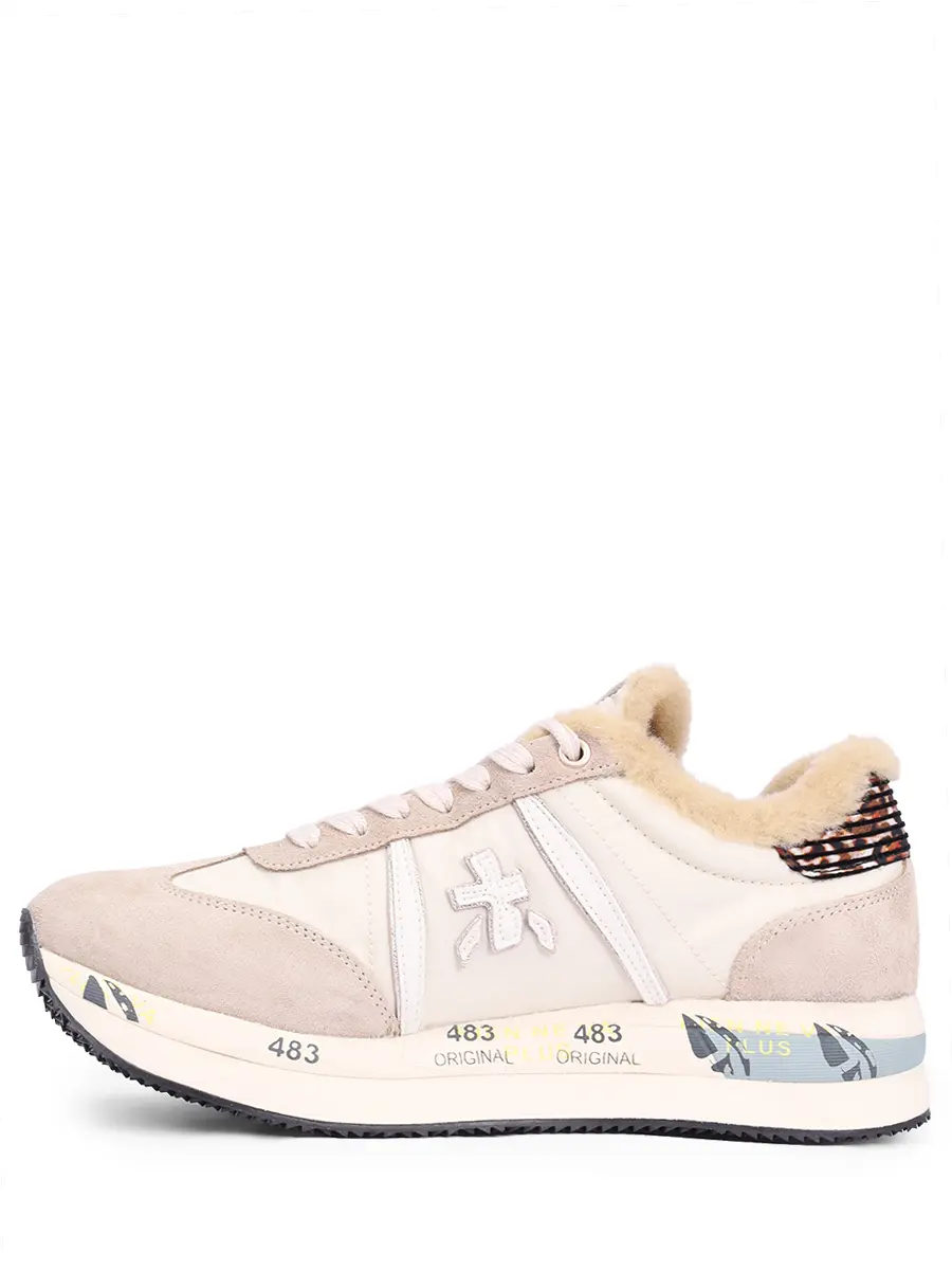 Кроссовки комбинированные на меху Conny