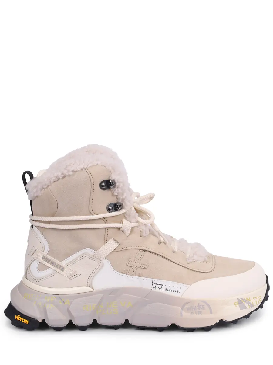 Ботинки комбинированные на меху Trivor