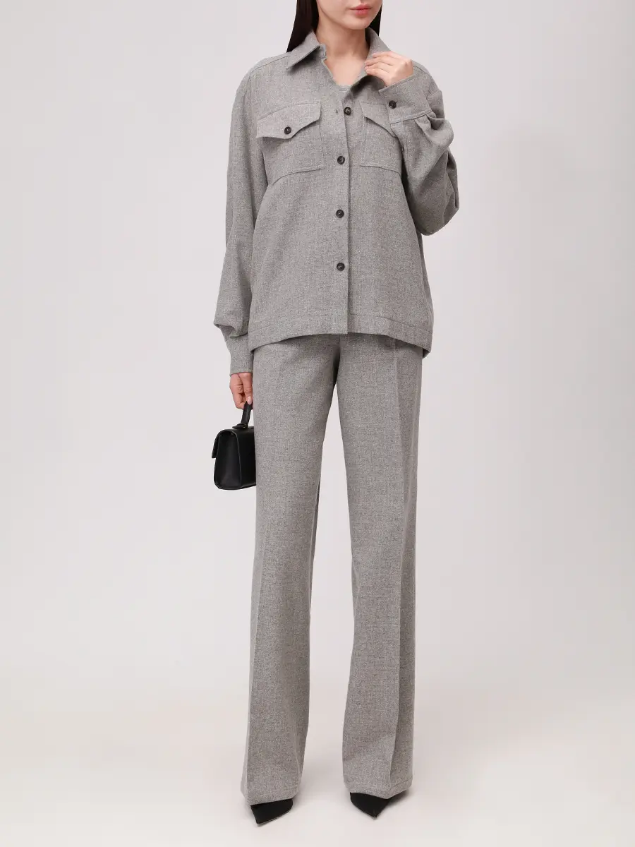 Рубашка шерстяная