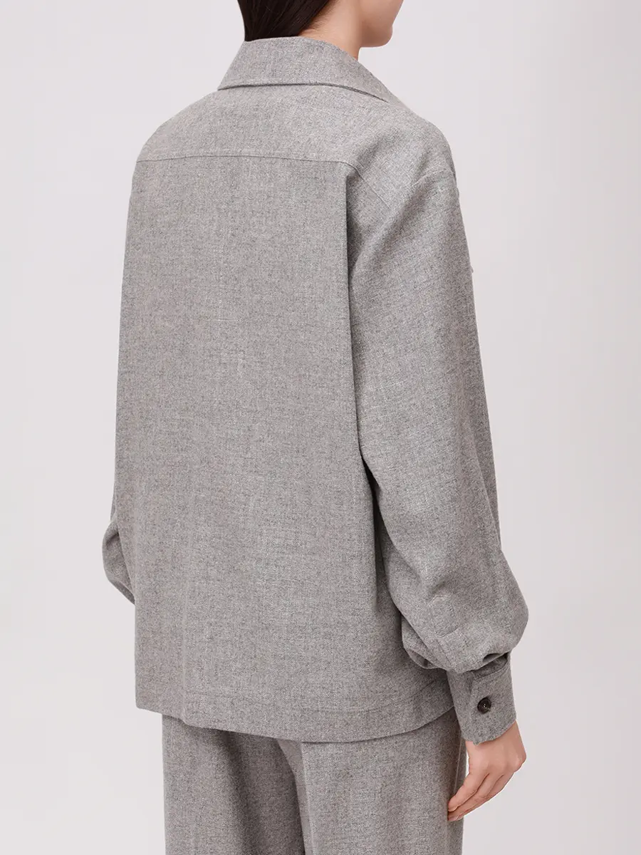 Рубашка шерстяная