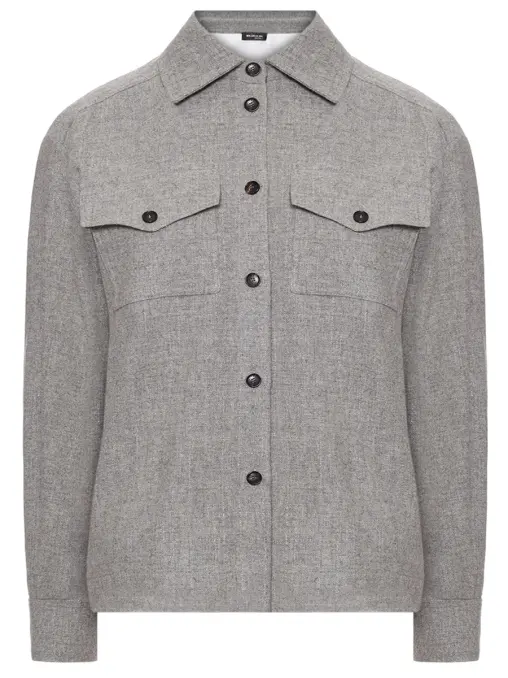 Рубашка шерстяная KITON