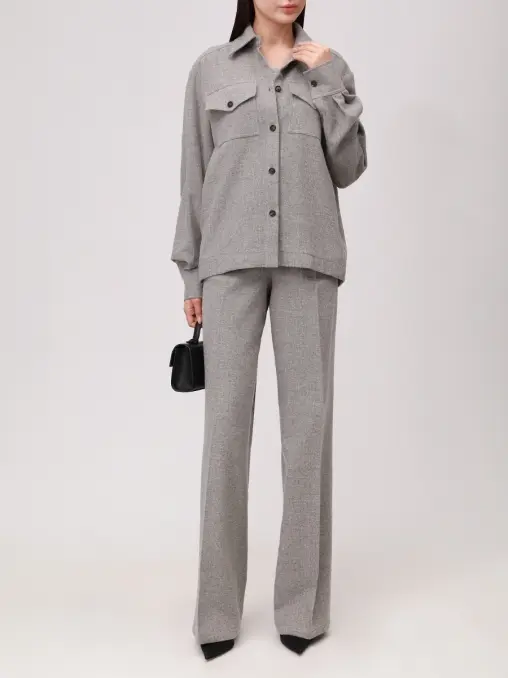 Рубашка шерстяная KITON