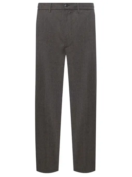 Брюки Relaxed Fit шерстяные CANALI