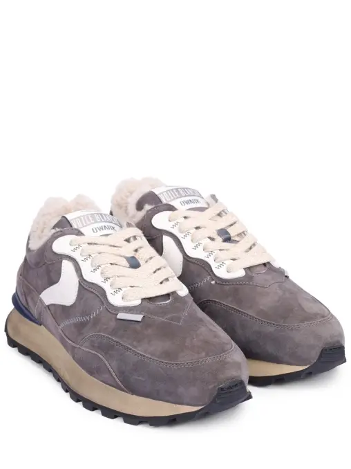 Кроссовки замшевые на меху VOILE BLANCHE