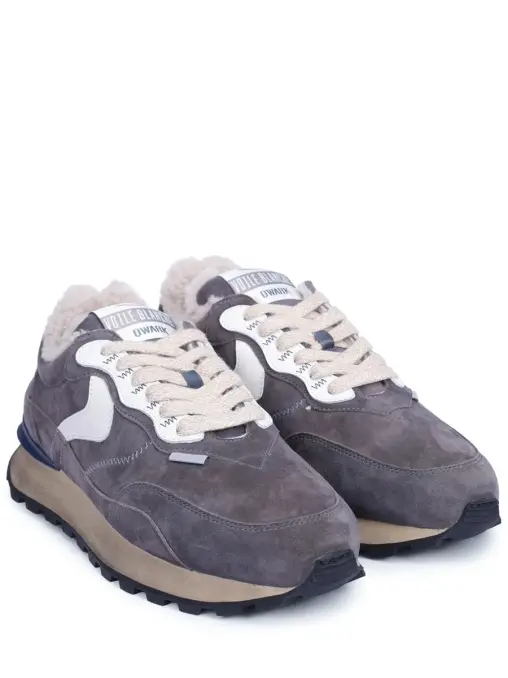 Кроссовки замшевые на меху VOILE BLANCHE