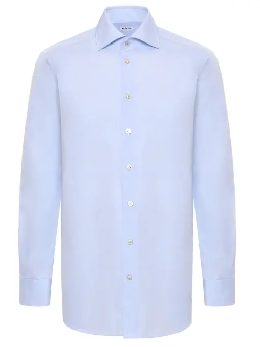 Рубашка Slim Fit хлопковая KITON