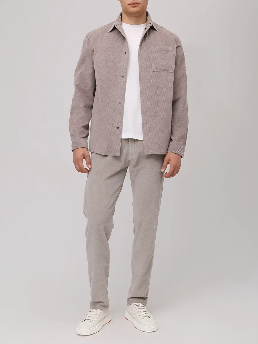 Рубашка вельветовая