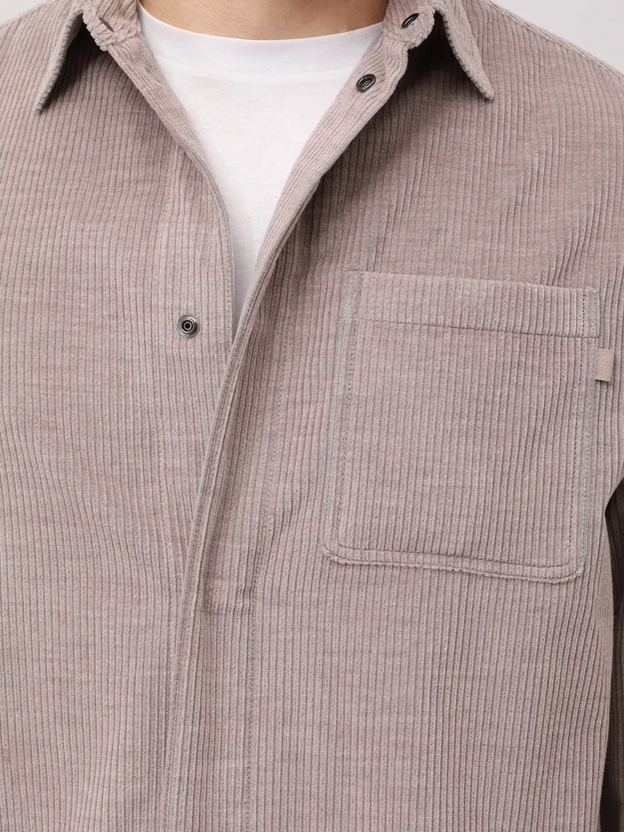 Рубашка вельветовая
